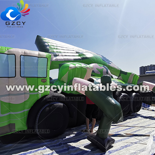PVC Inflatable tank customized color Tank Inflatable model,Inflatable ...